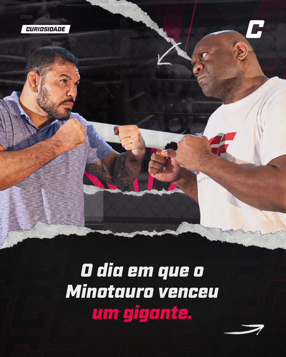 combate's tweet photo. MINOTAURO CONTRA UM GIGANTE! 🇧🇷🥊

Diante de Bob Sapp, Minotauro encarou uma enorme desvantagem física, resistiu aos momentos mais duros e, mesmo diante de um adversário muito maior, conseguiu vencer a luta.

📸 Divulgação

#MMAnoCombate #Minotauro #BobSapp #Luta #ArtesMarciais https://t.co/41XmAJKFlC