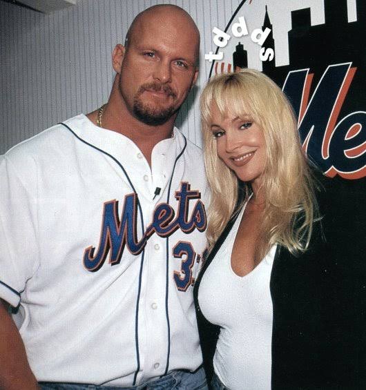 HoopsCrave's tweet photo. Stone Cold Steve Austin’s ex-wife Debra reportedly claims he was racist during their marriage:

“He would only allow me to attend NHL games, never NFL or NBA games.” https://t.co/KsGasdGJyM