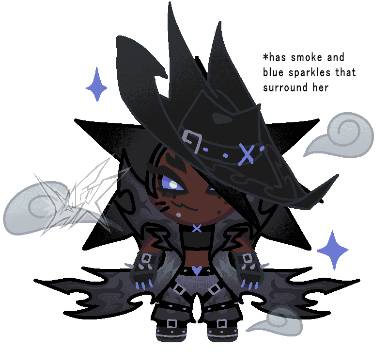 LOAFBUD's tweet photo. a humanoid version of Noir Cookie, aka my sona/self-insert! https://t.co/EQUZBDyyRa