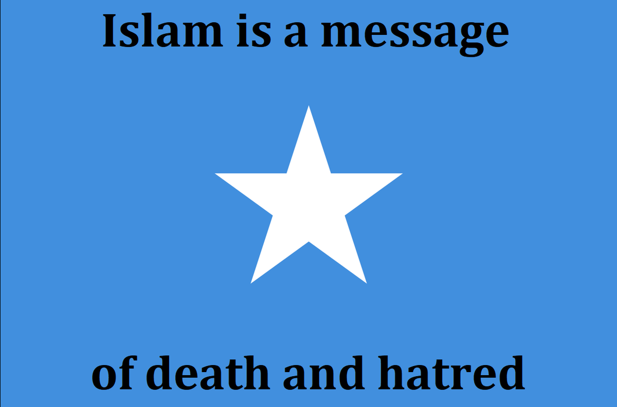 DerTemple's tweet photo. @VividProwess The cult of the mass murderer Mohammed is an ideology of hate and murder, created by haters and murderers. https://t.co/WhGur2l3rf