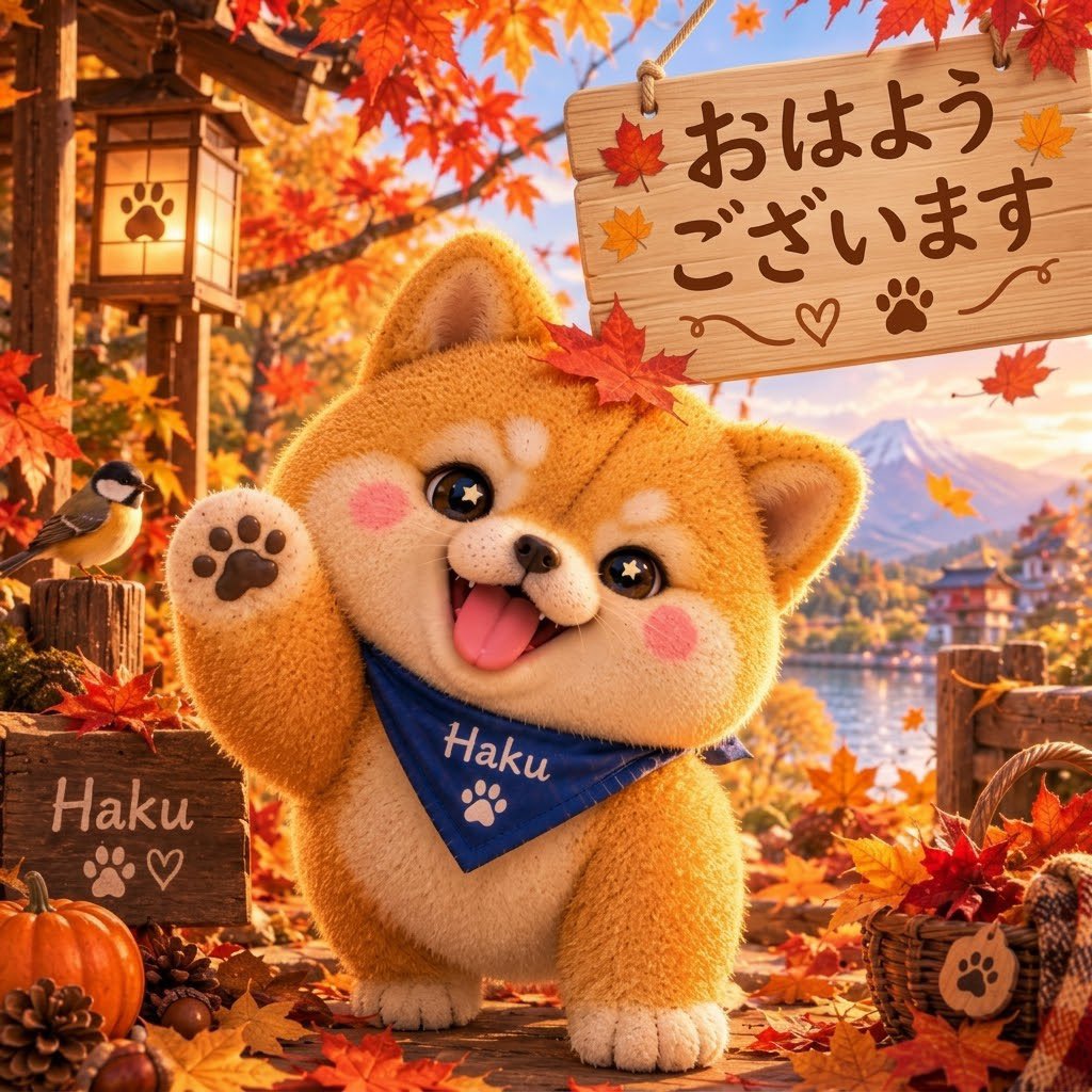 MrJohann45's tweet photo. おはようございます☺️
火曜日です✨
今日は時折晴れる天気です ⛅️
すっかり秋が深まり、10月も時が流れていきます🍂
このひととき、自分の好きなことに目を向け、その瞬間瞬間をじっくりと味わってみてはいかがでしょうか🦊 https://t.co/pV2AUkSVw2