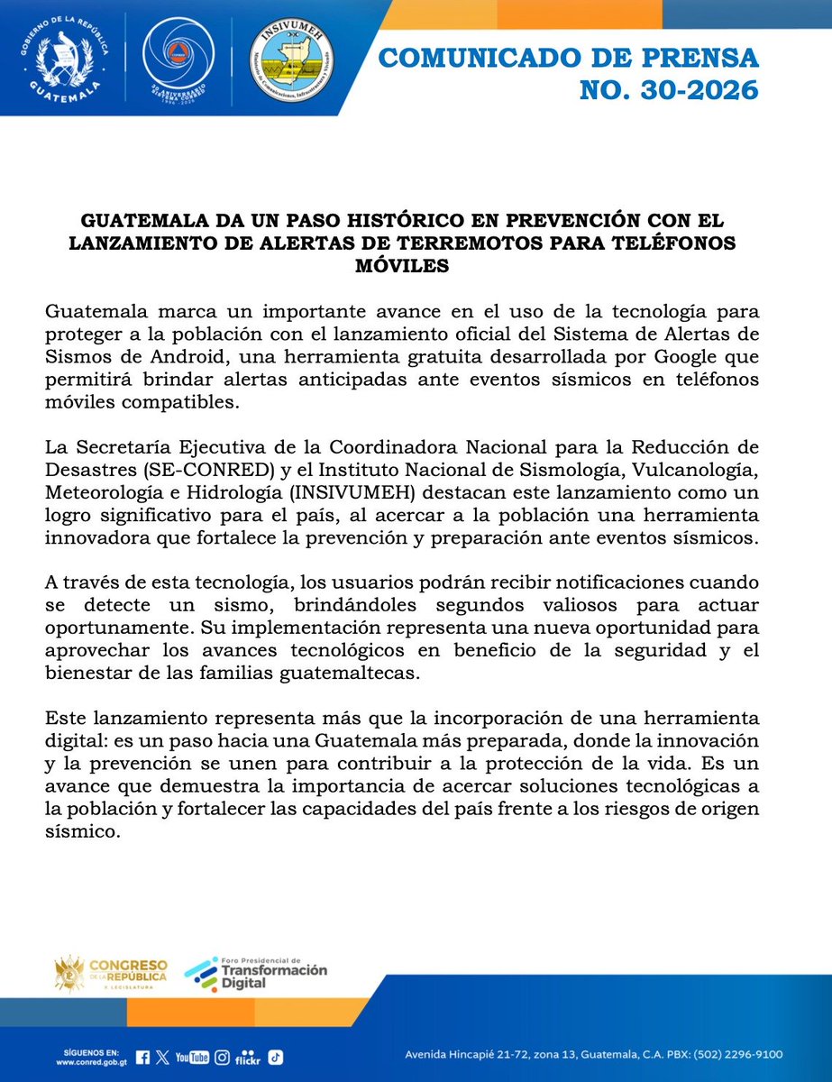 ConredGuatemala tweet picture