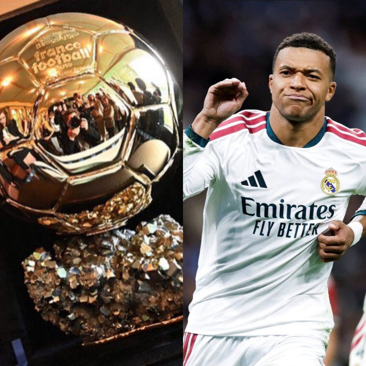 MotivacionesF's tweet photo. 🚨😳 ¡BOMBAZO: MBAPPÉ, ¿FUERA DEL TOP 5 DEL BALÓN DE ORO?

Según WinnaFC, Kylian Mbappé habría sido informado de que NO terminaría entre los cinco primeros de la clasificación del Balón de Oro y su reacción habría sido muy negativa. 👀🏆

De confirmarse, sería un GOLPE DURÍSIMO para el delantero francés, que sueña con conquistar el premio individual más prestigioso del fútbol. 🇫🇷

⚠️ Por ahora, la información NO ha sido confirmada oficialmente.

🤔 ¿Mbappé merece estar entre los cinco mejores del mundo?