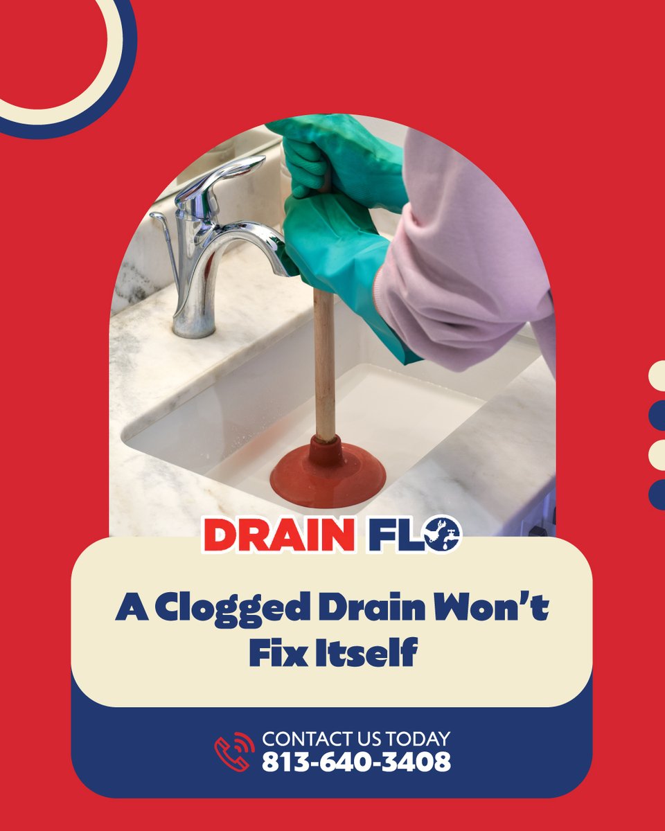 drainfloplumber's tweet photo. Pouring more chemicals down the drain isn't always the answer. Professional drain cleaning and hydro-jetting can tackle stubborn buildup and help restore proper flow.
📞 813-640-3408
📍 Tampa, FL

https://t.co/7TCfWXqK9Y

#DrainCleaning #HydroJetting #CloggedDrain #TampaPlumber https://t.co/eemanrCLj6
