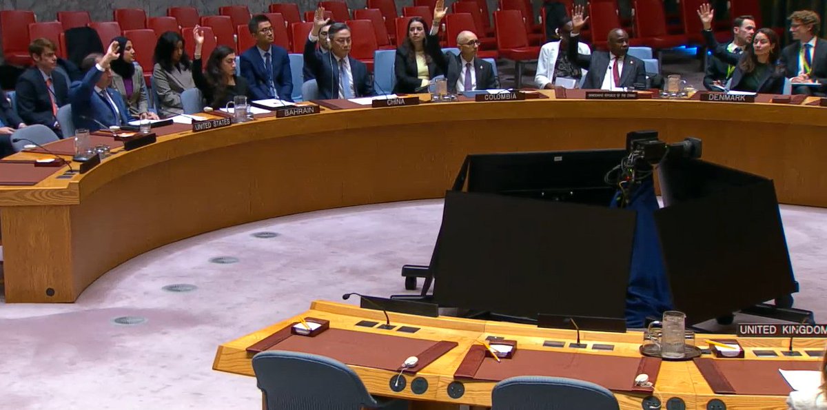 UN_News_Centre's tweet photo. The UN Security Council has unanimously adopted a resolution on how digital technologies are being used to harm and exploit children in armed conflict. 

It also stresses the importance of digital literacy to help children spot online risks. https://t.co/Du8loAZuIM