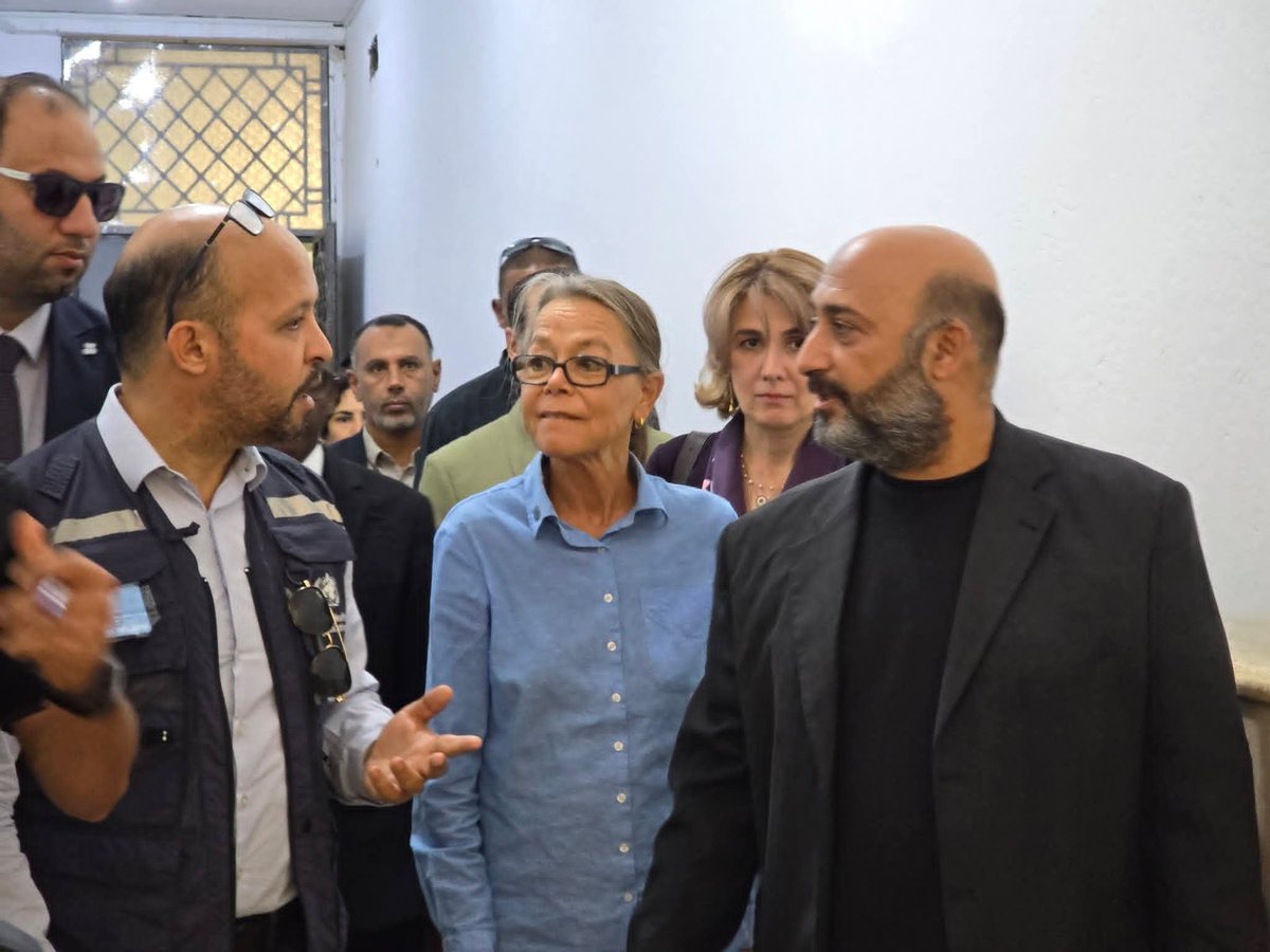 WHOLIBYA's tweet photo. On 18 October, @WHO Representative #Libya @DrShible , joined DSRSG/RC @UlrikaR_UN  and UN agency representatives at Atiya Al-Kaseh Hospital in #Kufra 🇱🇾 to assess health services, challenges and priorities amid growing humanitarian needs. https://t.co/WNqQv8JNCc
