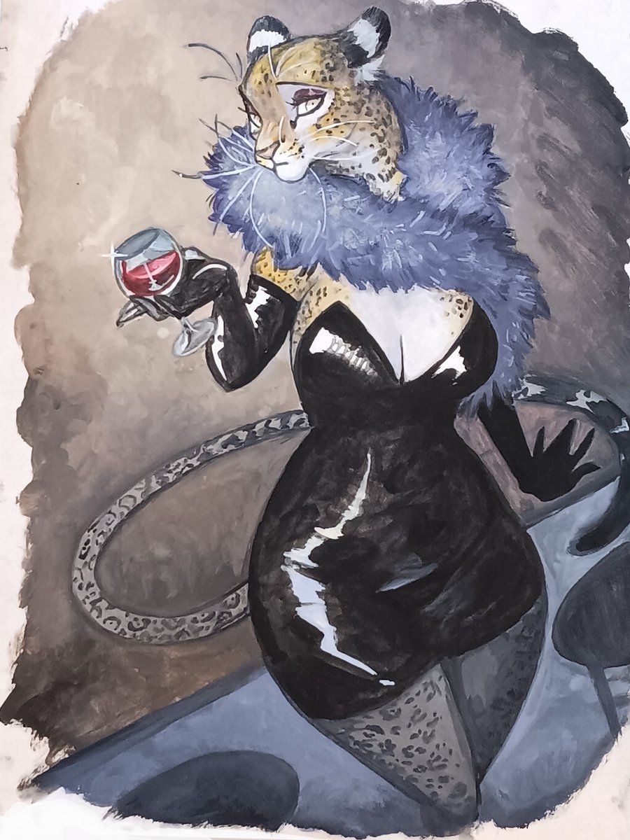 natarrhian's tweet photo. Jaguar #furry #furryart https://t.co/xkgOPN6uQH