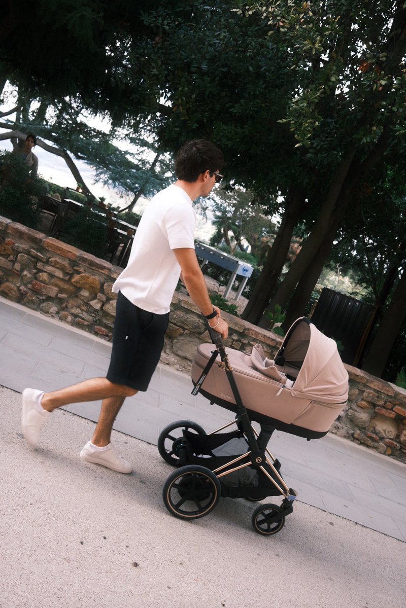 Charles_Leclerc's tweet photo. beautiful birthday in tuscany and the first practice with the stroller went well 🤍 https://t.co/ncIgF5wfPZ