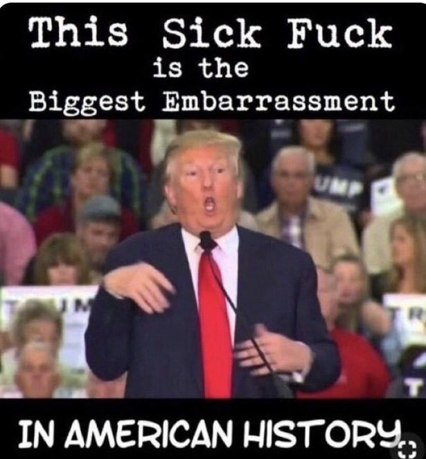 trumpy0dumpy's tweet photo. Like if you Agree

#Trump #LoserTrump #LiarTrump #StupidTrump #TrumpIsALoser https://t.co/yhDCEEjxKE