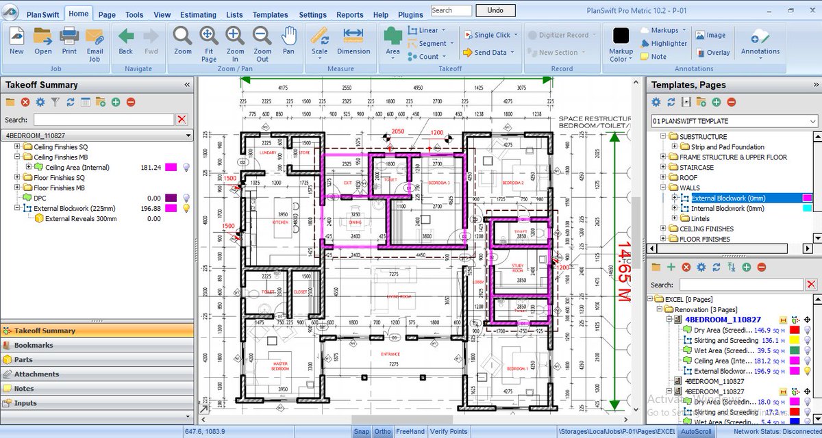 Emmymouthpiece's tweet photo. The accuracy of your measured quantities depends on the scale of the drawing, especially when using software for measurement.
Always scale at least two different points on your drawing and cross-check the results against other known dimensions. https://t.co/w3lp1r5l4Y