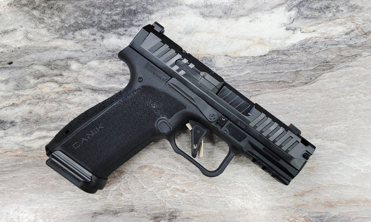 outdoors_deer's tweet photo. The Canik Mete MC9 Prime in sleek all-black!
Compact, reliable, and built for everyday carry, this 9mm delivers premium performance in a streamlined package. Stop in and check it out today!
#Canik #MeteMC9Prime #9mm #EverydayCarry #AllBlackEverything #pistol #NewArrivals https://t.co/5WDJJt0Ahk