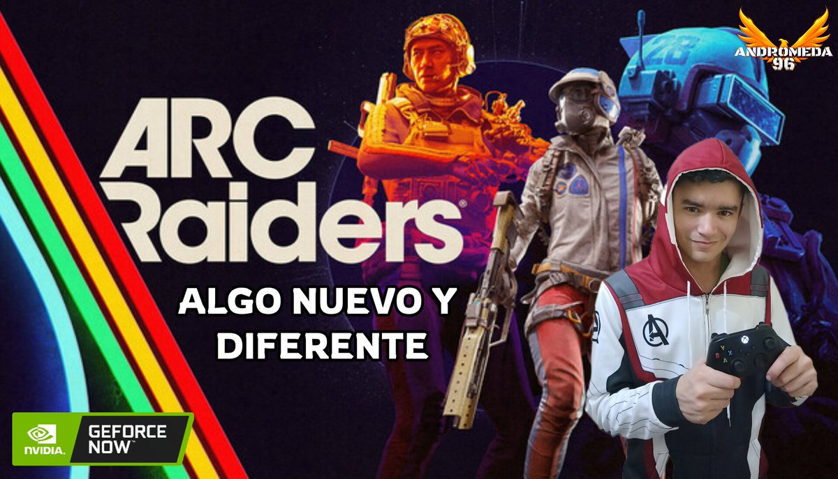 TheRenzoStark96's tweet photo. 🚨PRIMER EPISODIO🚨
🙋🏻 YA #DISPONIBLE
🦅 #ANDROMEDA96 💫
▶️ #YOUTUBEGAMING
TENEMOS ESPERANZA
#ARCRaiders 🌈
(ALGO NUEVO Y DIFERENTE)
#GeForceNow 🌩️ #CloudGaming
🎮💚📱 1080p60FPS
DARLE MUCHO APOYO GRACIAS 🤗
SUSCRIBETE🔔 + SUPER LIKE👍🏻
VER EP AHORA 👇🏻
https://t.co/TDI5nP7YTO https://t.co/3IXQpMCu3e