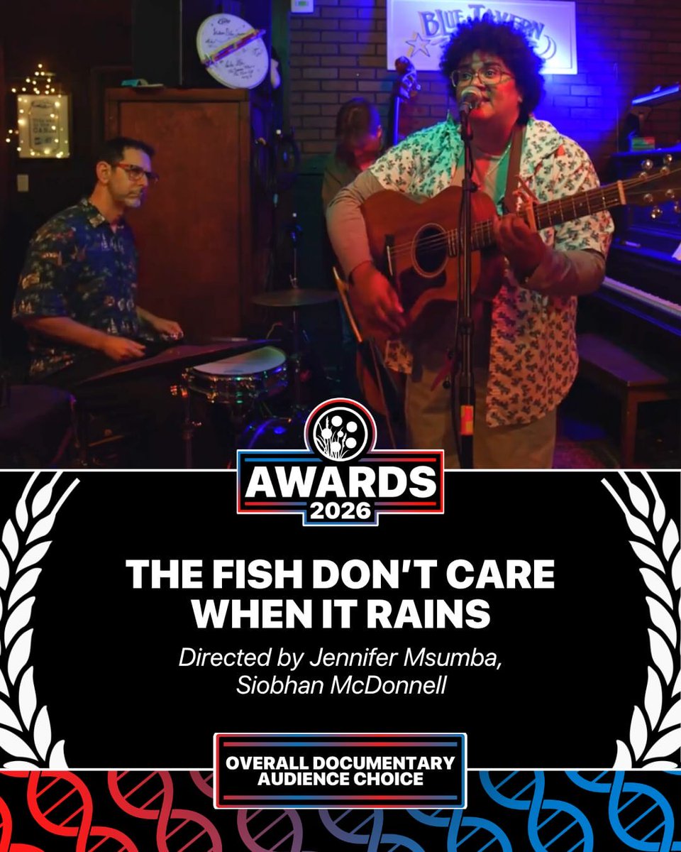 DisabilityChall's tweet photo. Let’s give a huge congratulations to EDFC alumni Jennifer Msumba for winning THREE awards at the 2026 Heartland Film Festival for her film The Fish Don’t Care When It Rains. Jennifer worked hard on this incredible film that began as a short for the film challenge and turned it in to a feature during her time in our Adobe alumni grant program. She’s now the recipient of Grand Jury Prize for Best Documentary Feature, Documentary Audience Award and the Richard Propes Award from the Heartland Film Festival. We’re so proud of Jennifer and for the world to see this very important and powerful film. 

ID: 
Heartland Film Festival logo and THE FISH DON’T CARE WHEN IT RAINS winner of the Grand Jury Prize for Best Documentary Feature. 

Heartland Film Festival logo and THE FISH DON’T CARE WHEN IT RAINS winner of the Documentary Audience Award. 

Heartland Film Festival logo and THE FISH DON’T CARE WHEN IT RAINS winner of the Richard Propes Award. 

Jennifer Msumba poses on the red carpet with festival runners and filmmakers at the Heartland Film Festival. 

@jennifermsumba @fishdontcarefilm @heartlandfilm #EDFCalumni #successstories