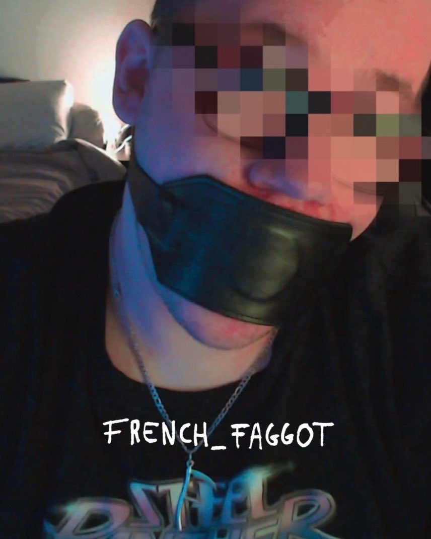 FrenchFaggotIII's tweet photo. 📍Paris (France) 
I’m a f@gg0t and I love to be treated accordingly, to be kidnapped and to have my mouth gagged 🤐
Into alternative men : metalheads, skins, punks, goths…
I love toxic and manly straight men and I love to be humiliated for being a little sissy 🔥 
And these are my kink jars 😈