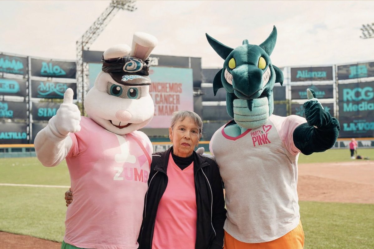 ClubSaraperos's tweet photo. ¡Nos movemos juntos por una misma causa! 🩷⚾️

Con Kike al frente de una clase de zumba en el Madero, conmemoramos el Día Mundial contra el Cáncer de Mama, reafirmando nuestro apoyo y solidaridad con quienes enfrentan esta enfermedad. 🎀

#PonchemosElCáncerDeMama #SLW https://t.co/ajltz3V8B8