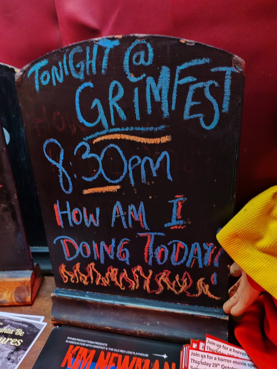 RatedReviewed's tweet photo. Tonight at @ORLTheatre for How Am I Doing Today? https://t.co/C6BgrCEtm3