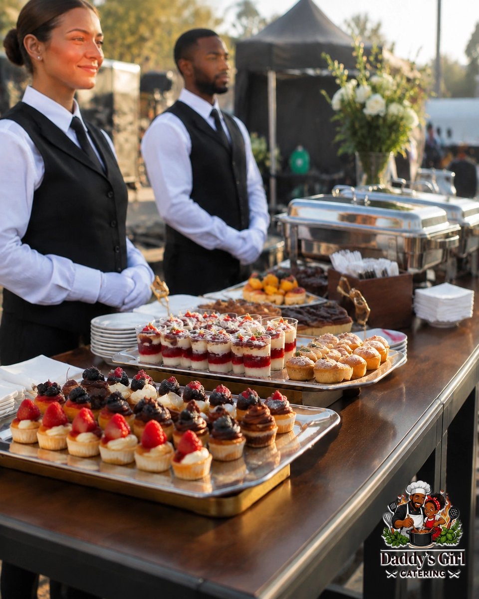 daddysgirlbbq's tweet photo. Crew morale deserves a sweet pause. Elevate the break with white-glove on-set service and our wellness-driven, salt-free DGB Seasoning. Have a sensational Sunday. Book: https://t.co/WWkoRJ1QSW #CraftServices #ProductionCatering https://t.co/AFm6fuHZ02