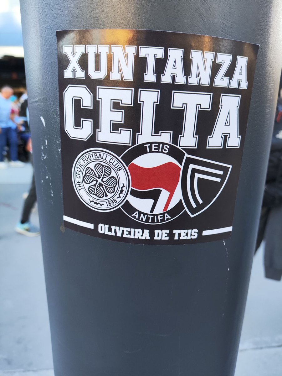 ultras_antifaa's tweet photo. #Galiza — Anti-fascist stickers by Celta de Vigo fans. https://t.co/WUsaHM7lMG