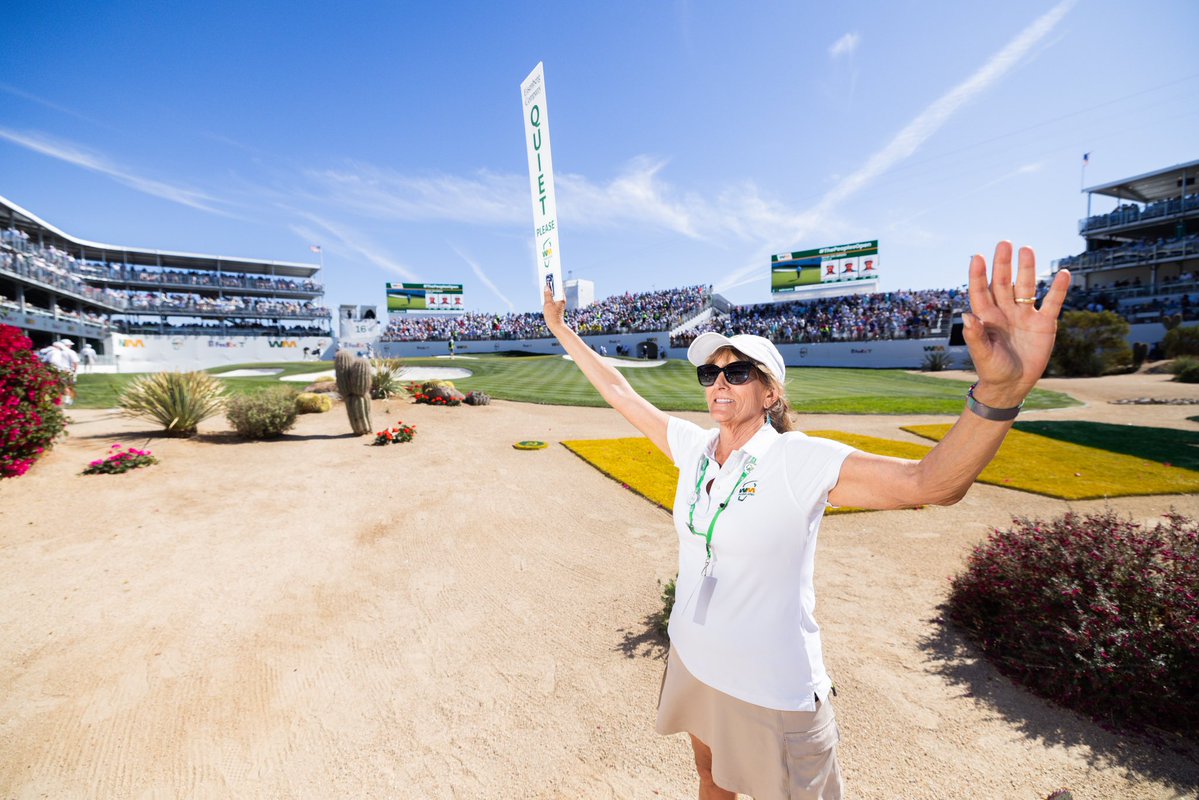 WMPhoenixOpen's tweet photo. The People’s Open doesn’t happen without our incredible volunteers. 2027 volunteer registration is officially open. Join the crew that makes it all happen.

Link to register: https://t.co/hmRLzw0D9c https://t.co/ZsAQOaNfAL