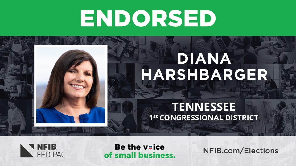 NFIB's tweet photo. NFIB's Fed PAC is proud to endorse NFIB member @DHarshbargerTN1 to represent Tennessee's First Congressional District #smallbiz #endorsed

https://t.co/ZcSb3FxUI2 https://t.co/O17MbN32cM