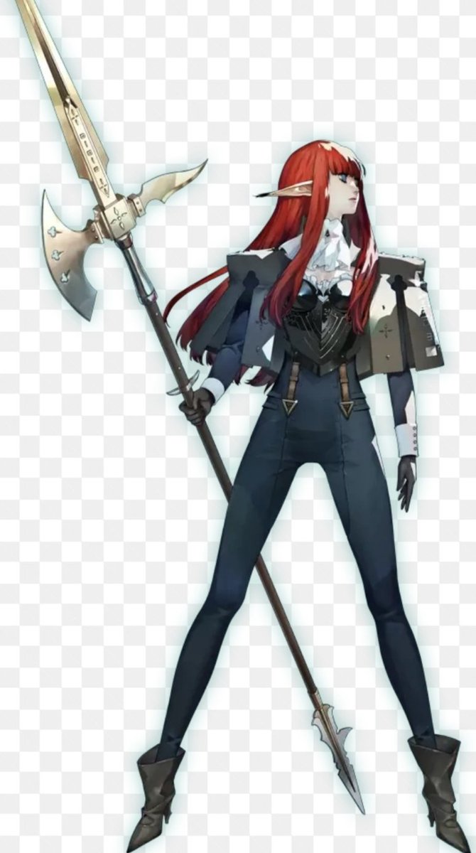 Kende_arts's tweet photo. @Yvna_h Ngl at first sightl the fit + hair kinda reminded me of Eiselin  Hulkenberg  from Metaphor ReFantazio especially with the left part of the head piece kinda looking like an ear. 

Also Fishmael looks great + shark. https://t.co/KMB6O2AyXu