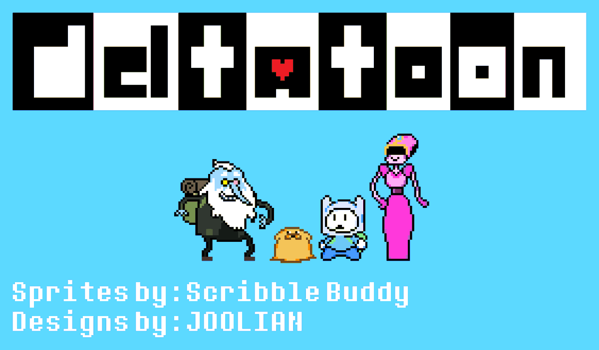 Scribble_Buddy's tweet photo. some #deltatoon sprites! :D
designs by: @joolianlee
#deltarune #sprites https://t.co/gse05WJ9FD