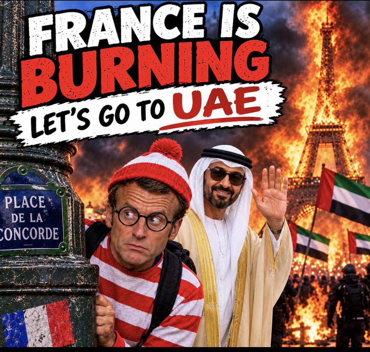 kdawgf1's tweet photo. @TruthTrumpPost #macron needs to resign! https://t.co/UZx9rSdFa5