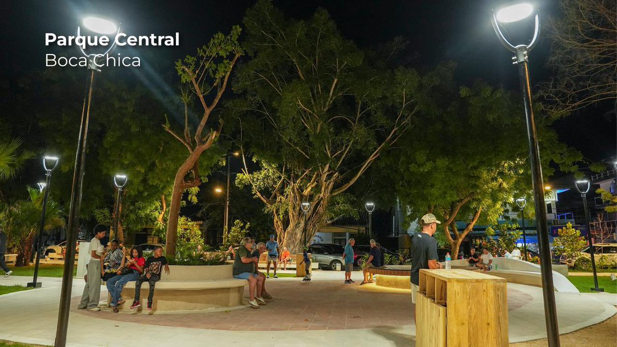 DavidColladoM's tweet photo. ¡Un domingo de grandes avances para Boca Chica! 

Ayer entregamos cuatro obras que transforman espacios públicos, fortalecen nuestra identidad y contribuyen al bienestar de la comunidad: el Parque Central, el Parque Infantil, la Plaza Caracoles y la iglesia San Rafael Arcángel.

Seguimos impulsando obras que mejoran la vida de nuestra gente y aumentan en valor nuestro destino.