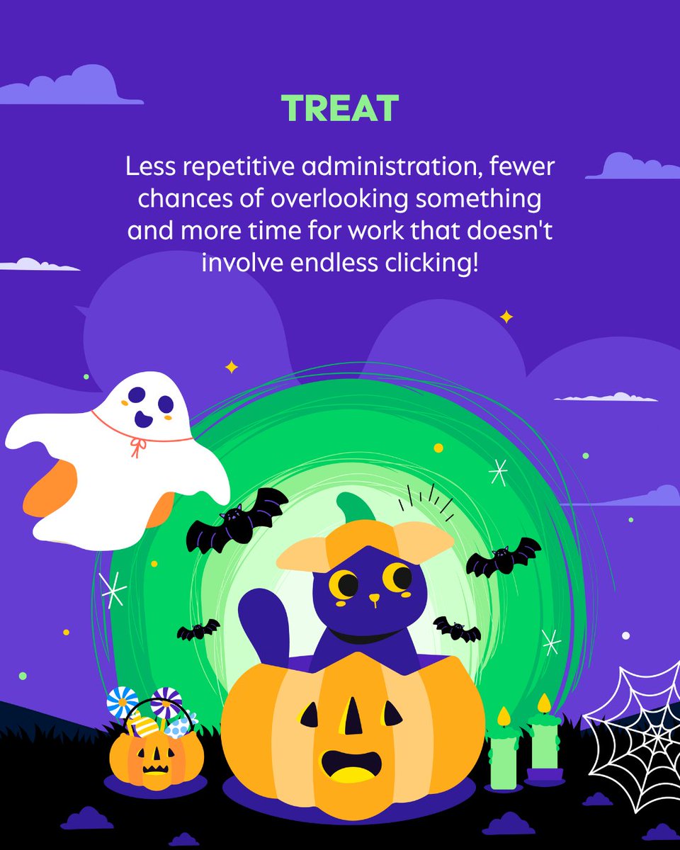 Sitefinity's tweet photo. 🎃 Trick AND treat, Sitefinity edition!

Five doors. Five tricks. Five treats. 👻

🚪 First up: The Curse of the Never-Ending Content List.

Swipe through to uncover a clever Sitefinity trick &amp; the treat waiting on the other side. 🍬

All 5 doors 👉 https://t.co/ztcBUSzLQu https://t.co/7g609uXVNF