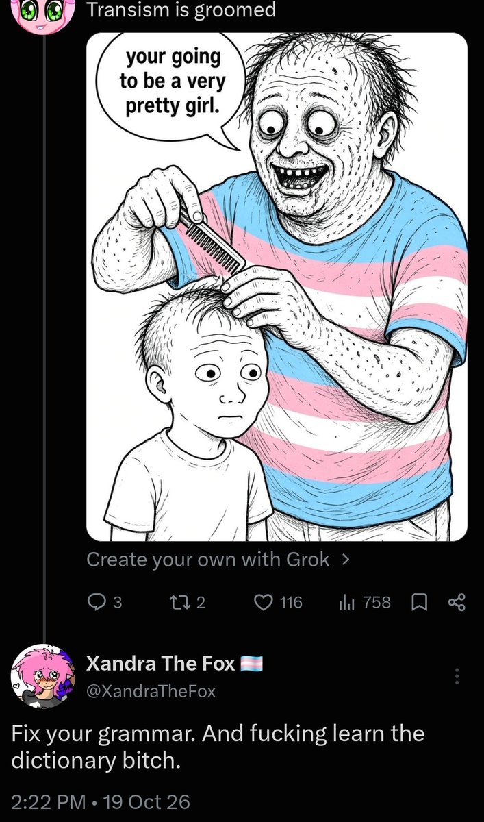 ark_slime's tweet photo. @CaibelPlayz Another commenter that blocks right after. Cant handle the fire, stop sticking your butt in the oven. https://t.co/vINprmqrKV