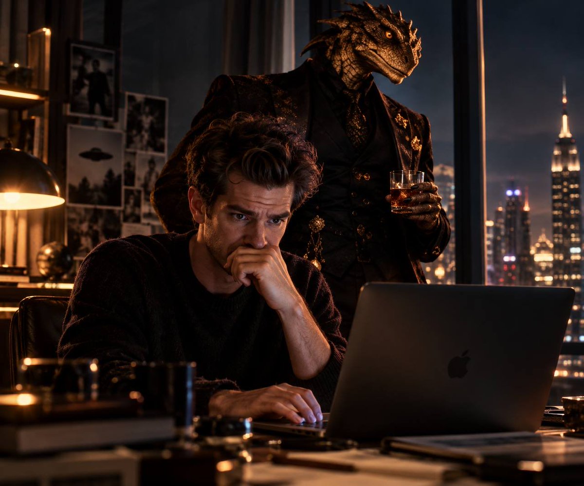 HoodliensHDLN's tweet photo. 👽 HOODLIENS — CLASSIFIED FILE

Andrew Garfield stopped using AI.

Official reason? It scared him.

But what if AI wasn’t the real problem?

What if it discovered something it was never supposed to know? 👁️

Somewhere in the shadows, SAREK is watching.

Humanity created artificial intelligence.

But who created humanity? 🛸

DISCLOSURE IS GETTING CLOSER.

$HDLN 👽