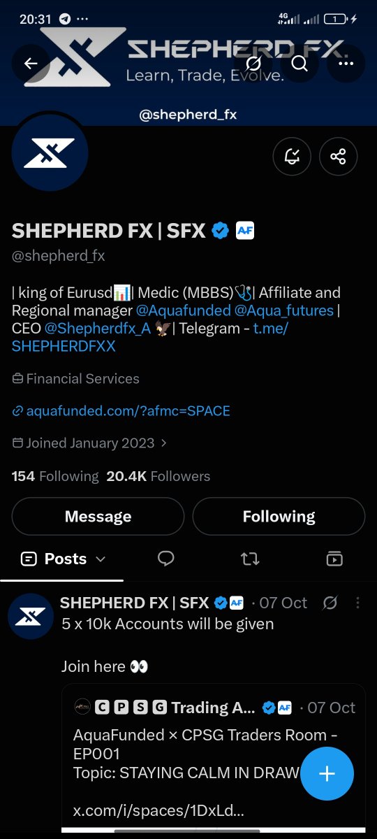 Wealthfx_13's tweet photo. @dee_fvg @AquaFunded @LewisAquaFunded @shepherd_fx @Fundedfirmfind @_nazatrades @PAgaruba 
@BigFIERO  
@Silihwangi1717 https://t.co/9vAIFaJdh6