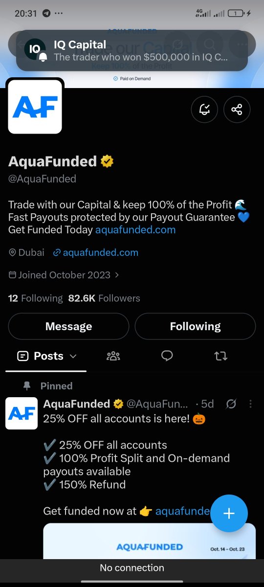 Wealthfx_13's tweet photo. @dee_fvg @AquaFunded @LewisAquaFunded @shepherd_fx @Fundedfirmfind @_nazatrades @PAgaruba 
@BigFIERO  
@Silihwangi1717 https://t.co/9vAIFaJdh6