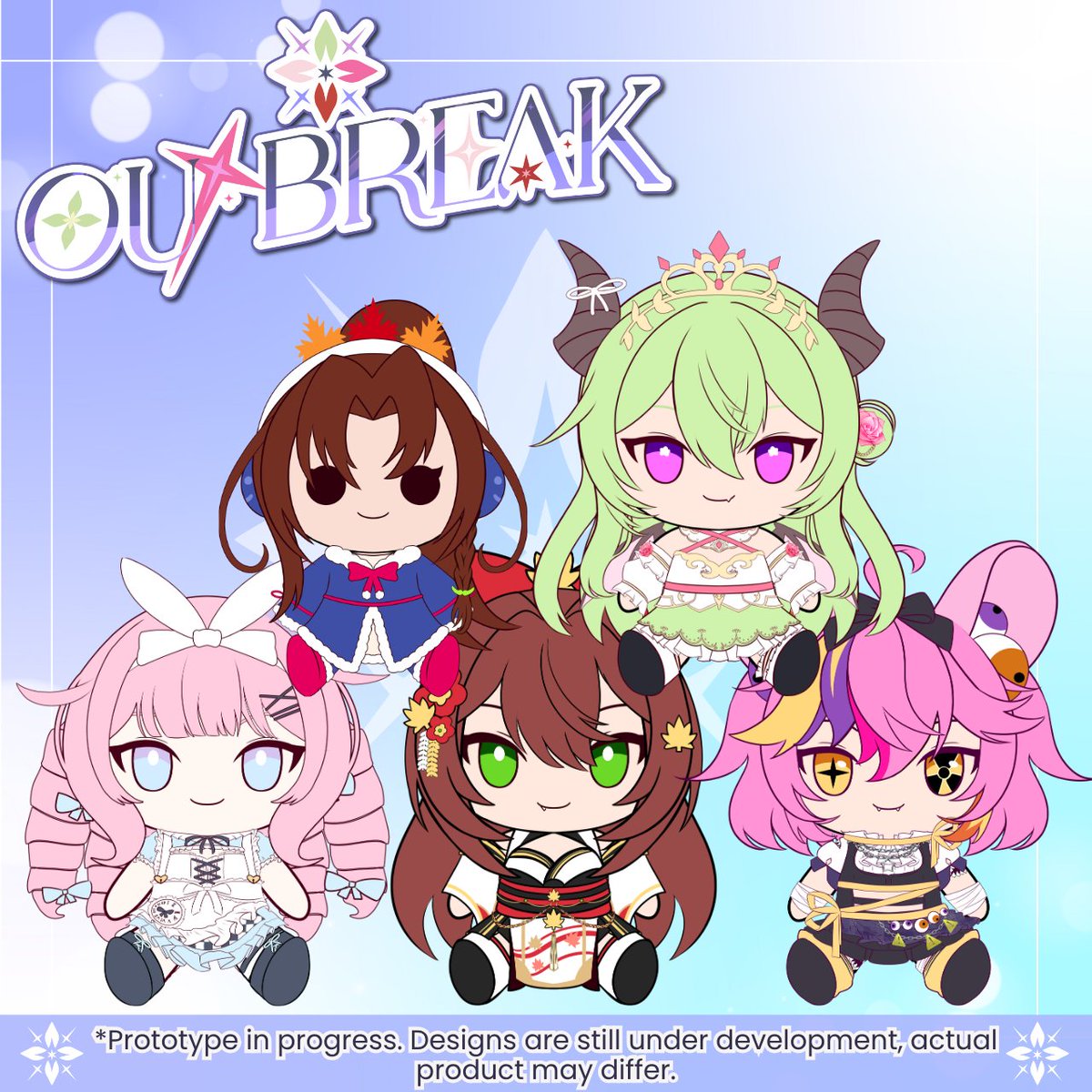 MapleMaple_Ch's tweet photo. Outbreak has sold over 160 plushies over the past weekend. Thank you so much for the support! Really means a lot to us❤️ https://t.co/qnjWJFhdG8