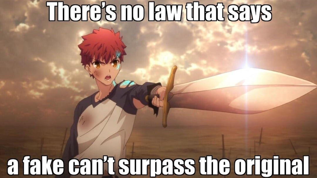 XDrathian's tweet photo. Shirou with SWORDS ⚔️ https://t.co/lov74MgMo1
