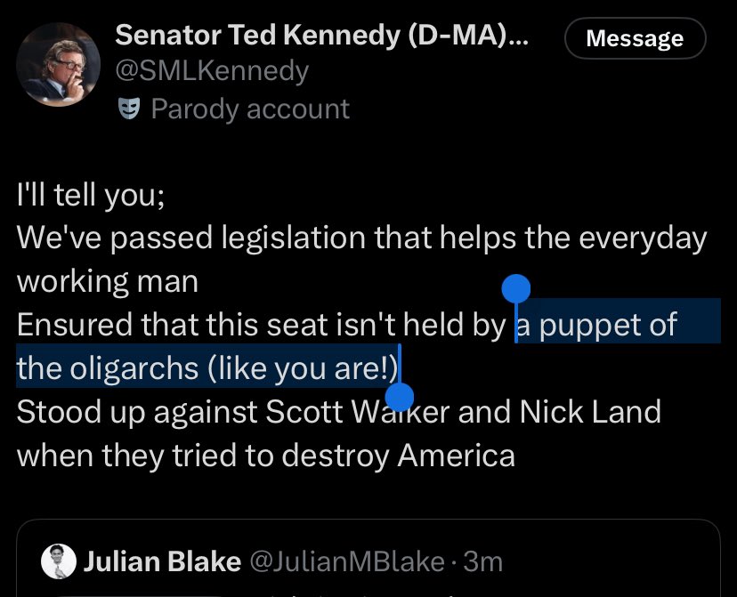 JulianMBlake's tweet photo. So which is it @SMLKennedy? 😵‍💫
But I’m the liar in the race… https://t.co/matnDAbjbu