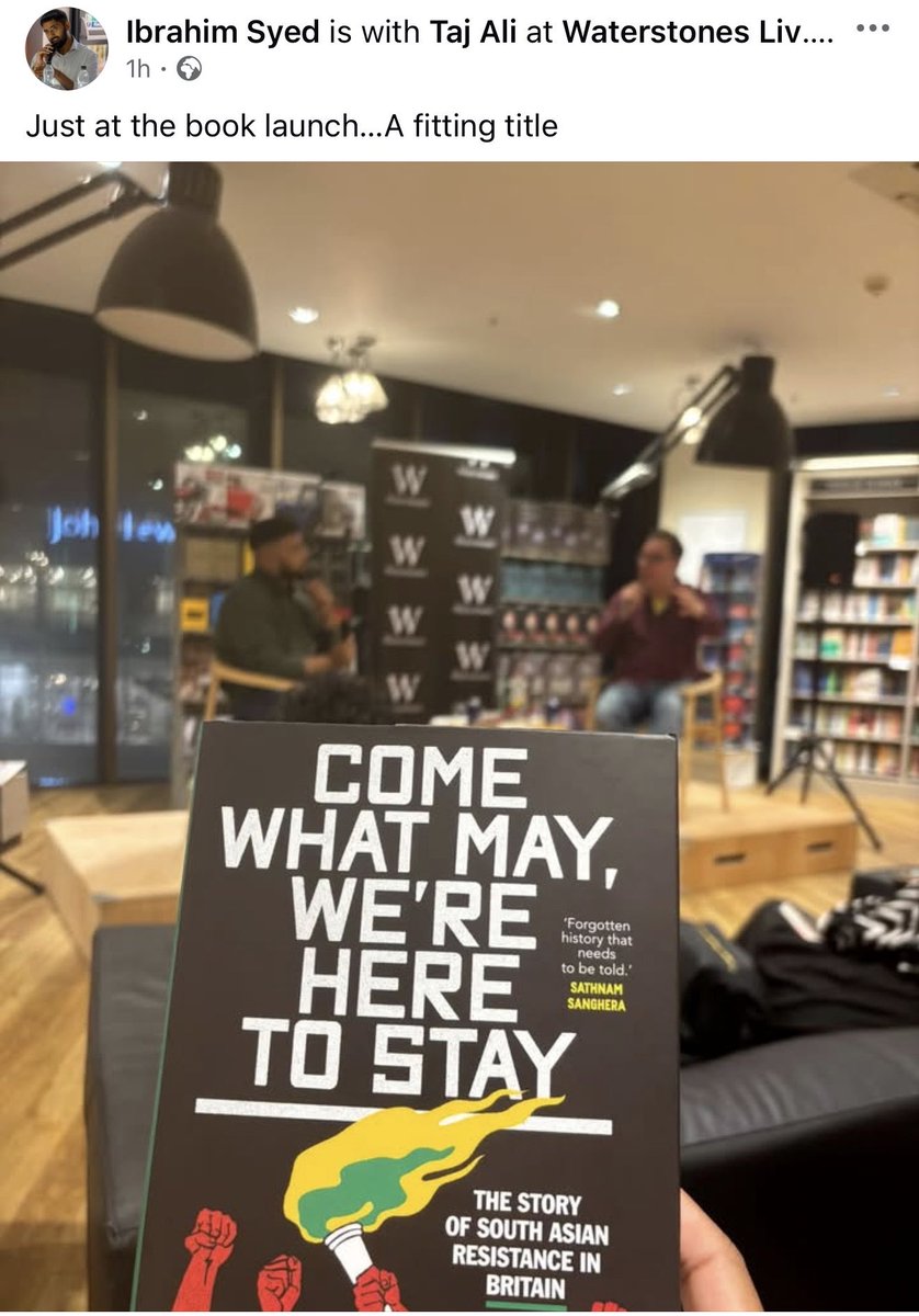 Taj_Ali1's tweet photo. Thank you @Knox_Harrington for hosting me at @WaterstonesLPL tonight and thank you everyone for coming! We recorded something for @TheAnfieldWrap too so keep an eye out for that. https://t.co/1MIqgXDCNa