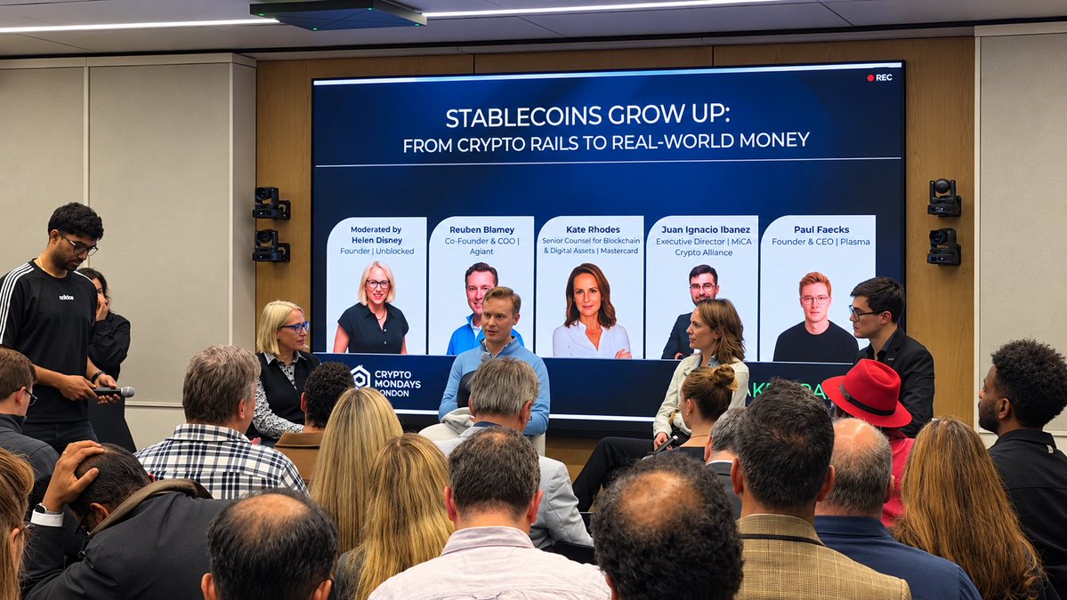 Milena_events's tweet photo. Fantastic to see London driving high-level discussions around real-world asset settlement and blockchain payments. #CryptoCommunity #London 
 @CML_LDN https://t.co/mn703TpGGo