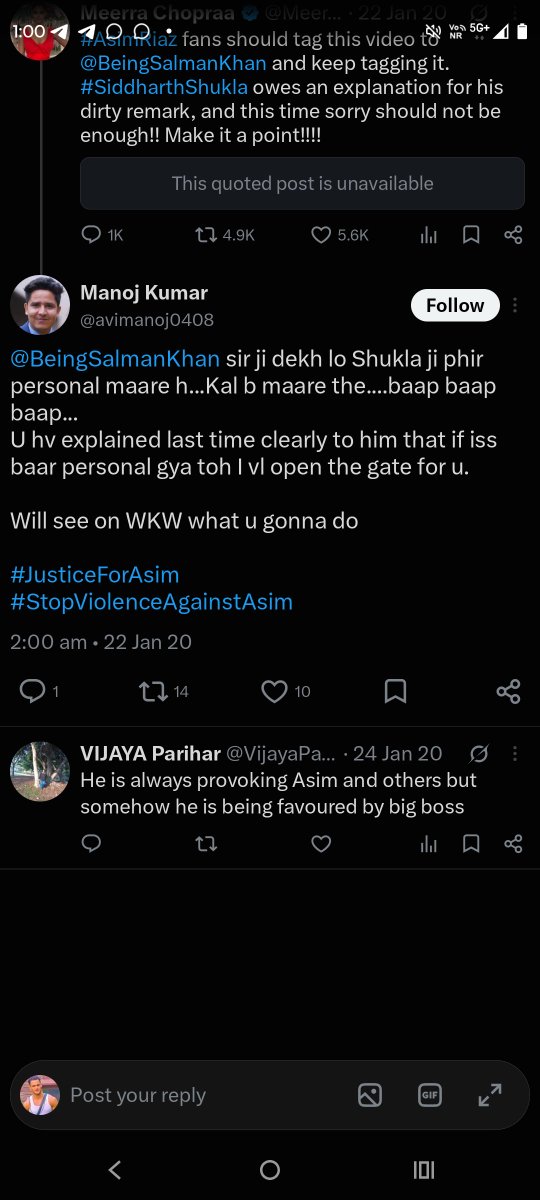 khaled_shaik786's tweet photo. Jitne asim ko BB me death threats mili he na kisi ko nhi mili shukla ne di hai uske pr vindu dara singh ne di hai ye kuch proof rahe pad lena uski jhuti kasam khate the death k liye mazak banke  lekin upar wale ka insaaf hamesha sath k sath hota 

#BiggBoss20 #QaziToqueer https://t.co/koOYsfazN8