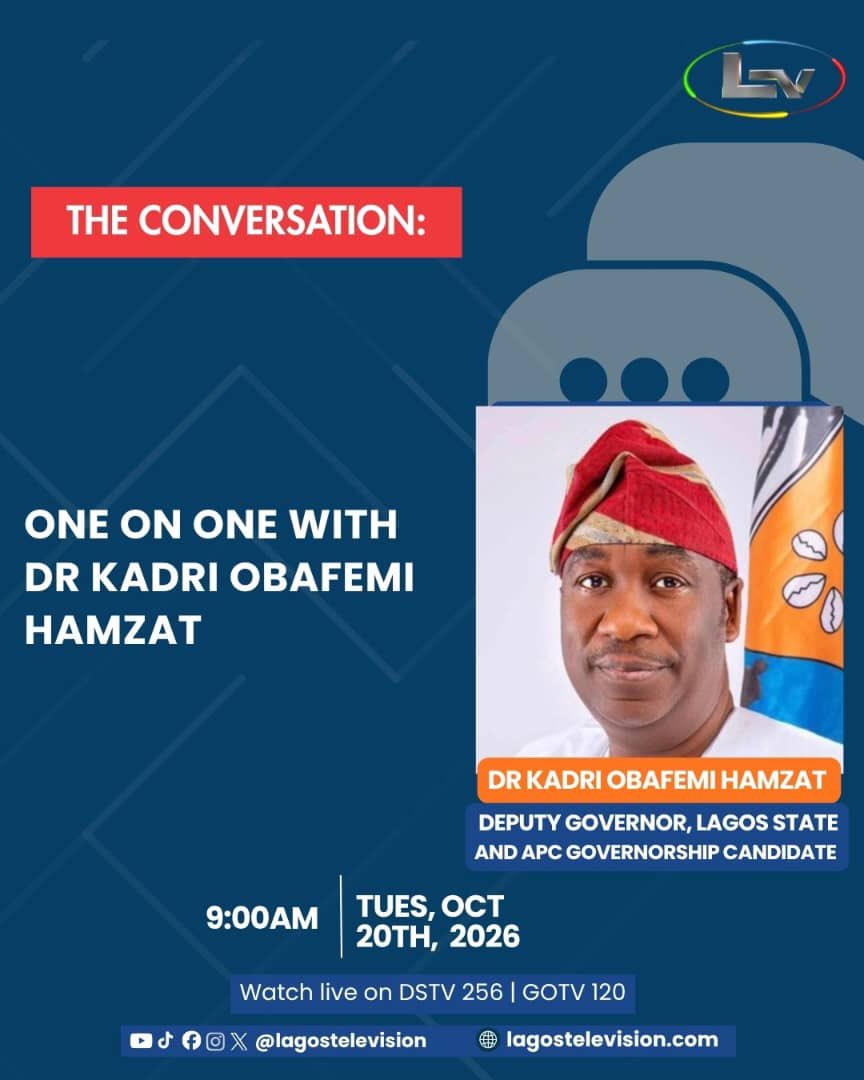 drobafemihamzat's tweet photo. Join me on Lagos Television LTV, tomorrow at 9.00am, for a one-on-one discussion about my vision for Lagos and the work ahead.

The future of Lagos must be built on listening to our people, understanding their needs and creating solutions that make a real difference.

I believe we can build on the progress we have made, create more opportunities, improve our infrastructure and make sure every community has a place in the Lagos we are building together.

I look forward to sharing my thoughts and having an honest conversation about the Lagos we all want to see.