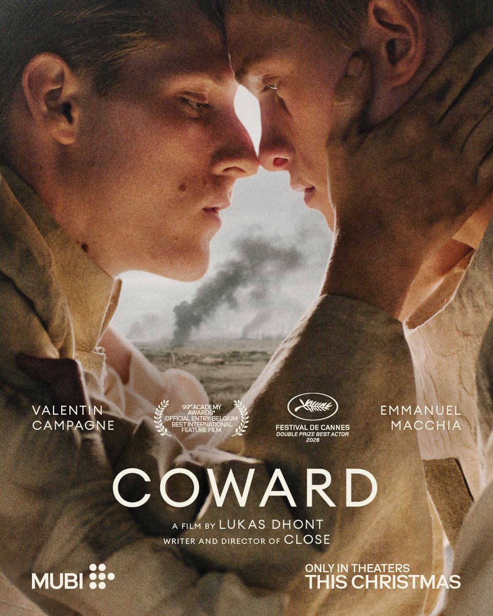 queer_frames's tweet photo. New poster for Lukas Dhont’s ‘COWARD’ via @letterboxd https://t.co/4cYzxNAJQf