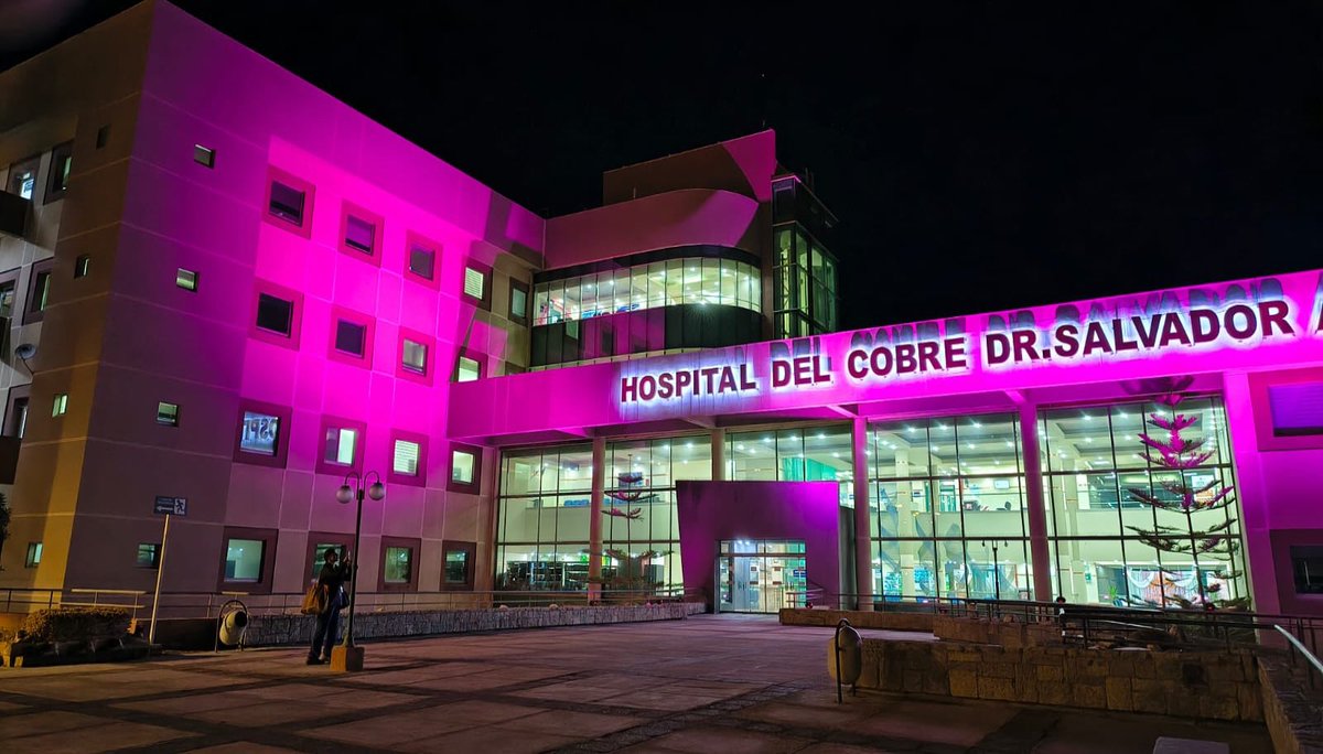 CodelcoChile's tweet photo. En el Día Internacional de la Lucha contra el Cáncer de Mama, nuestro Hospital del Cobre de Calama adhiere a esta iniciativa que nos recuerda la importancia de la detección temprana y de mantener nuestros controles de salud al día.

En Codelco sabemos que el cuidado de las personas va más allá del trabajo. Por eso, hoy queremos reforzar un mensaje que también podemos compartir con nuestras familias: dedicar tiempo a nuestra salud puede marcar la diferencia.

 La prevención comienza con nosotros.

#CáncerDeMama