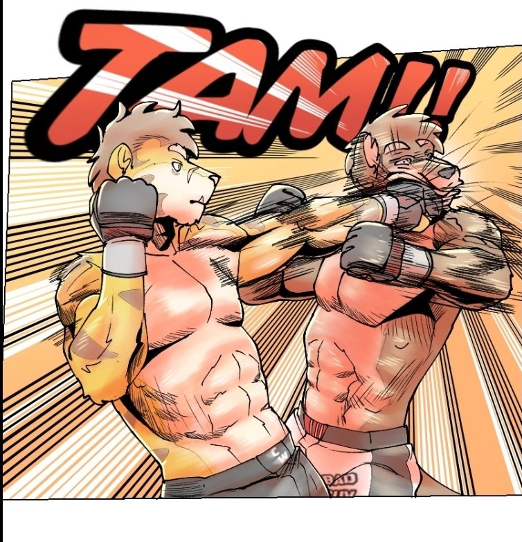 DrawsFricks's tweet photo. Tomorrow, the next Feral Fight chapter will be published!

The last chapter of the Kamon vs Bone Fight!!

What's your toughts? Who will be the world champion?? https://t.co/09Kle826pk