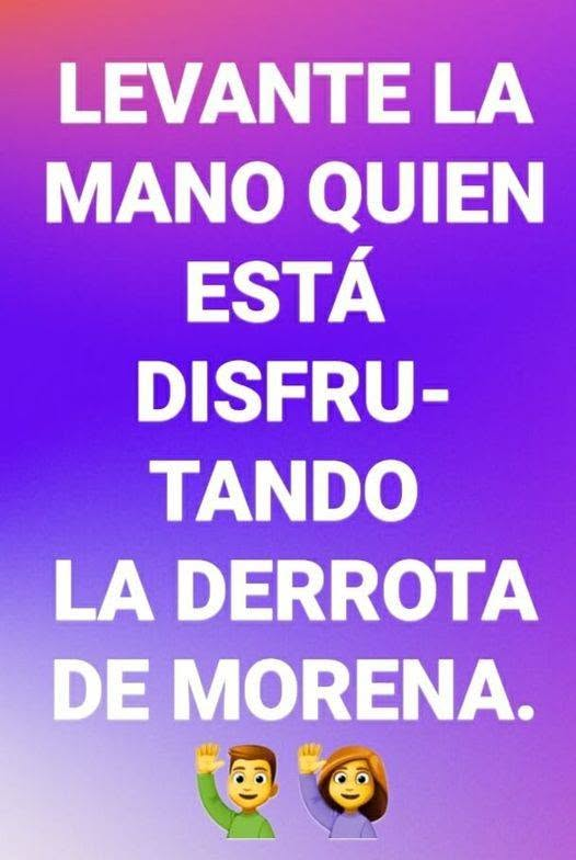 GARCIPAVON's tweet photo. Caos en todo el país, la declive de Morena.
 2027 ''La Derrota de Morena''
🙋‍♀️🙋‍♀️🙋‍♀️