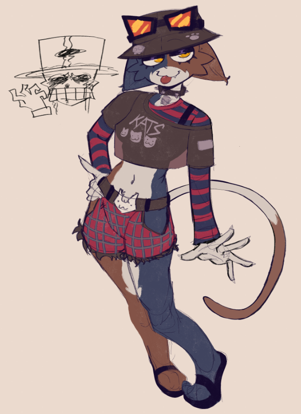 _Datherland_'s tweet photo. Aun no decifro como dibujar a meowskulls aun https://t.co/nrwhLqzy9Z