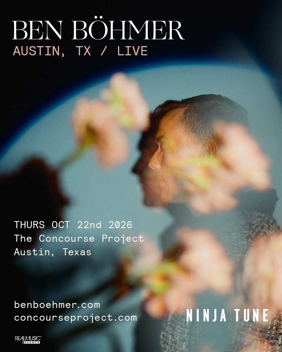 RealMusicEvents's tweet photo. GET READY FOR F1 WEEKEND ATX 🏁

▪️THURS: @benbohmermusic [low tickets]
▪️FRI: @ZHUmusic night one [sold out]
▪️SAT: @IanAsherMusic [sold out]
▪️SUN: @ZHUmusic night two w/ Parallelle [low tickets]

Final tickets &amp; tables: https://t.co/Pm5DrOQH2B https://t.co/aIsWiINClM
