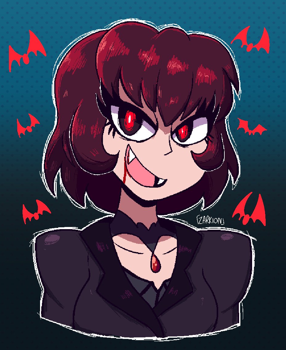 Zarky_Zarky's tweet photo. Mina is very pretty so I had to draw her 🦇💕

[ #deadlock #mina ] https://t.co/gH8Rrzf3d8
