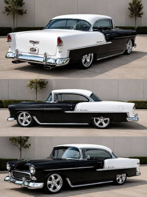 Emma21_111's tweet photo. Based on your experience, can you tell what year this Chevrolet is from?   

1. 68  
2. 71  
3. 55   

 No cheating allowed! https://t.co/DLkEtnGkTC