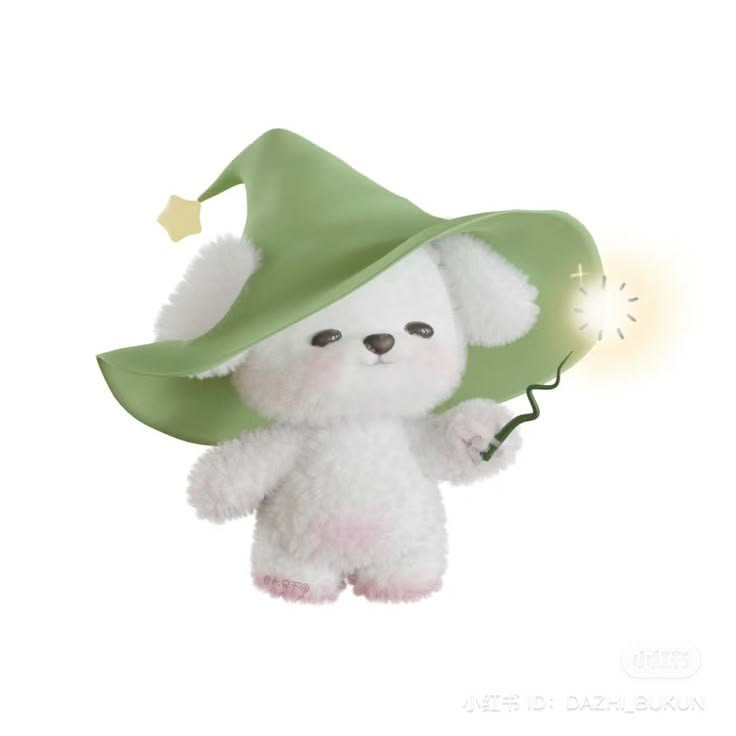 polarroposite's tweet photo. i have hired this baby to light up her wand everytime you do something even remotely productive https://t.co/1stS1wkRFA