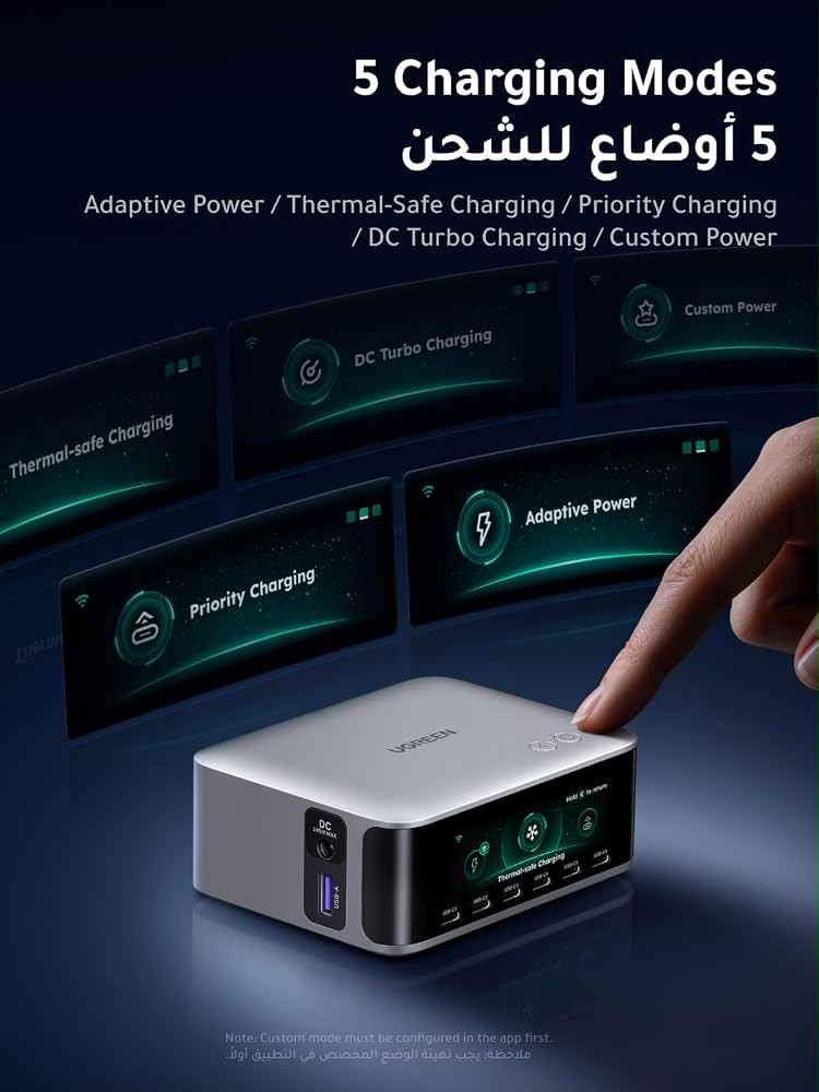 NazeehMikwar's tweet photo. بطل من كل النواحييي 🔥🔥🔥🔥

و اكثر شيء عجبني انك تقدر تتحكم فيه من جوالك و تفصل أجهزتك حتى لو كنت بعيد 

كيف ؟  

محطة شحن بقدرة 300 واط فيها 7 منافذ وتقدر تشحن منها عدة أجهزة في نفس الوقت 

https://t.co/VwhaawmobB

والحلو فيها انها دعم 5 اوضاع للشحن يعني مناسب للأجهزة اللي تدعم الشحن السريع بقدرات عالية